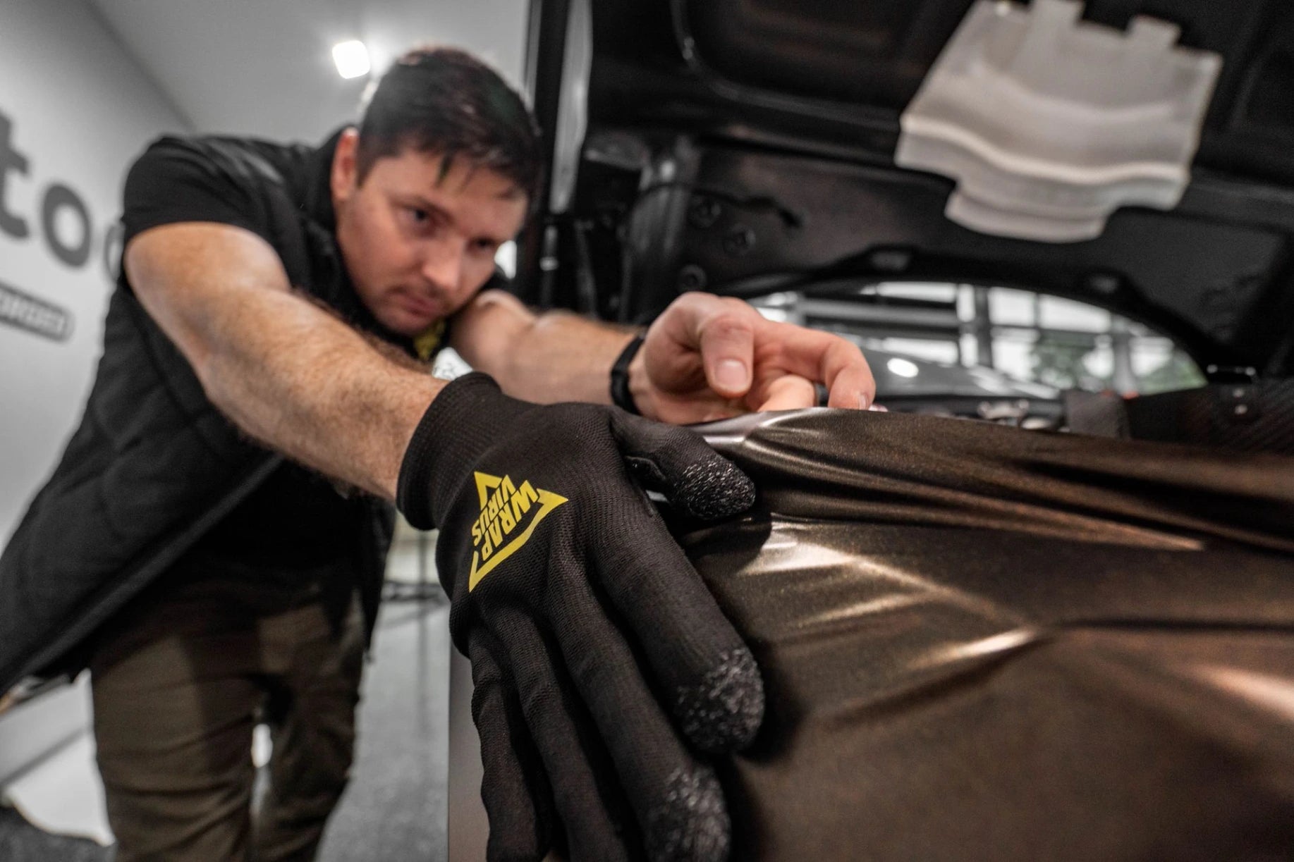 Professional PPF training at Wrap Virus