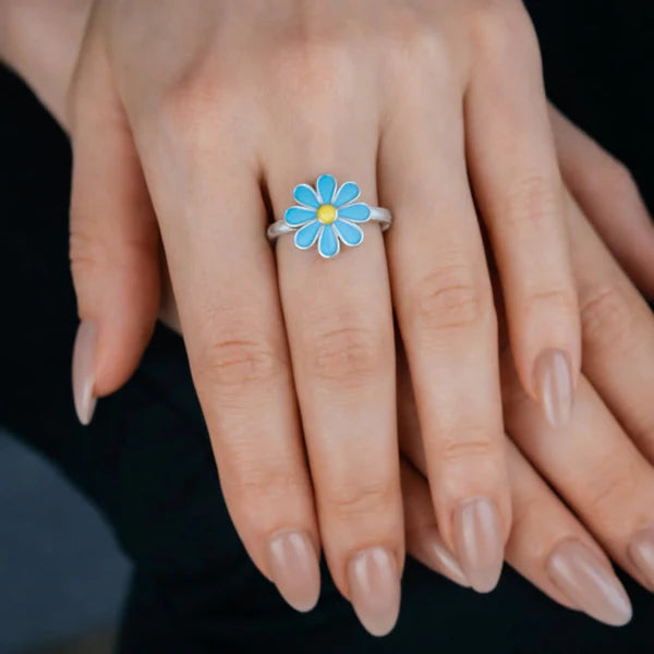 The Positivity Bloom Ring by Spinly